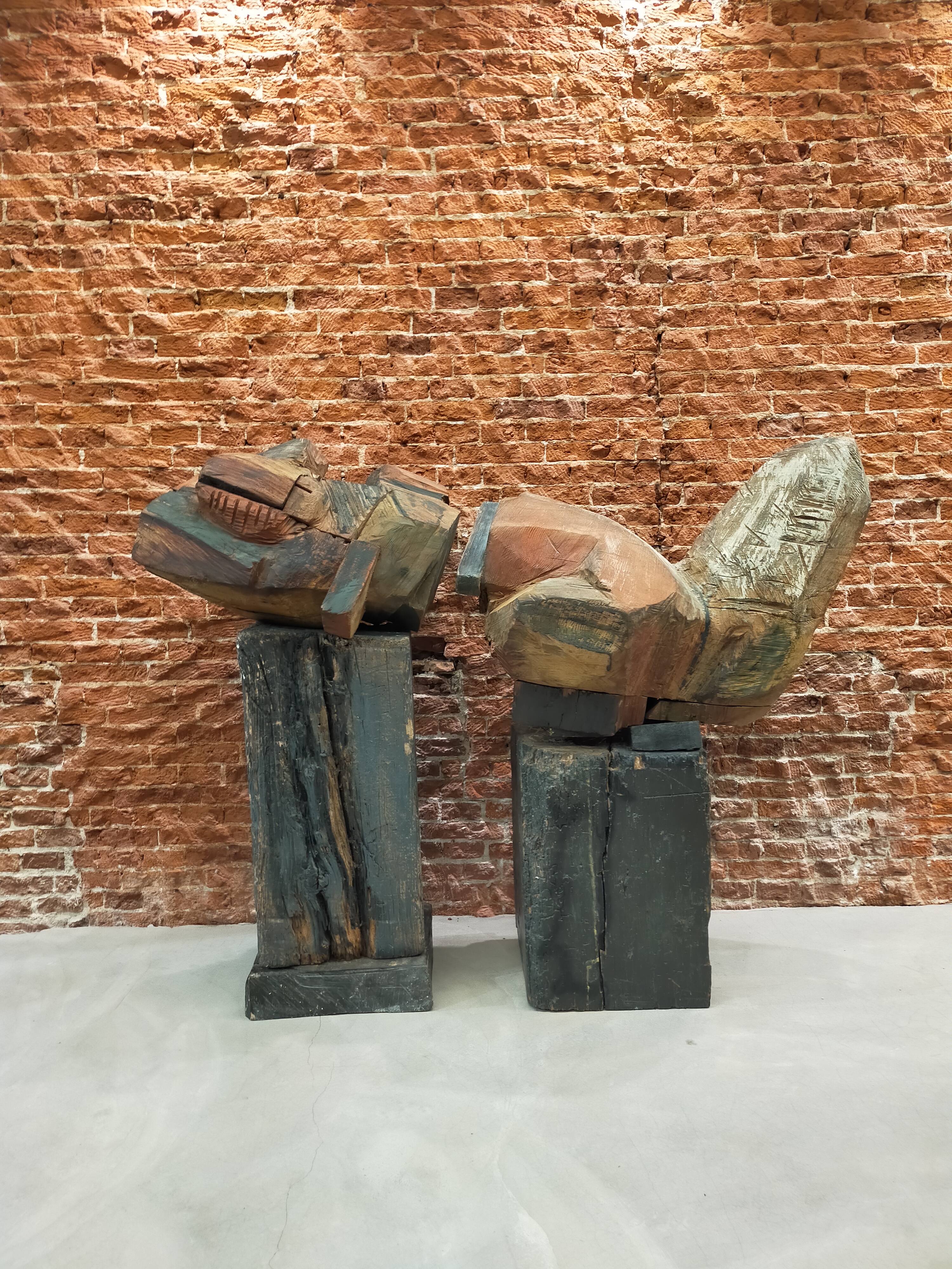 Lia van Vugt houten sculptuur ECLECT